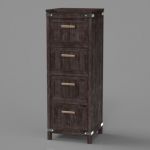 Tremont Four Drawer File