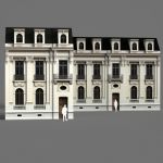 Neo Classical Facade 50 (full 
textured, low poly...