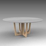 Grand Pedestal Dining Table by 
WUD Furniture. Ba...