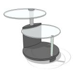 Swivel table top size :- 50 cm dia,
height :- 50 ...