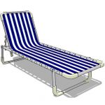 Upvc deck or pool recliner