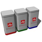 Illy coffee canisters for espresso pads (36 servin...