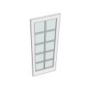686 ISC door (ten glazed panels)