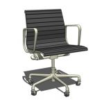 Eames Aluminum Chair with casters by Herman Miller...