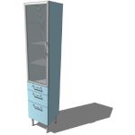 IKEA Asnen bathroom-series: high-cabinet 192cm