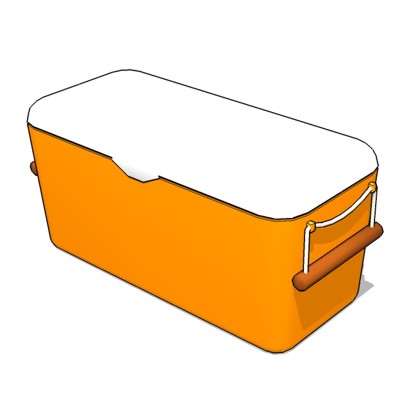 100qt Cooler Ice Chest. D=17.63in, W=37in, H=16.75.... 