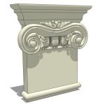 Model C206 for use with P508 Pilaster by 