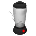 Blender machine with cord and detachable cover wit...