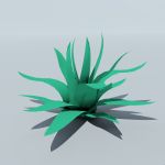 Generic low-poly Agave