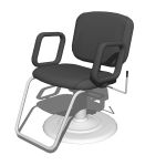 QSE Hydraulic All-Purpose Chair. Hair salon equipm...
