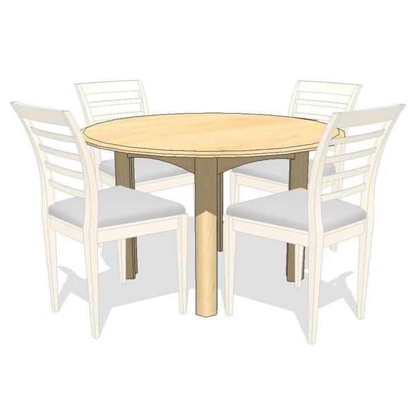 Heartwood Dining Set. Rectangle and Round Table ar.... 