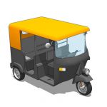 TukTuk, the motorised rickshaw common throughout S...