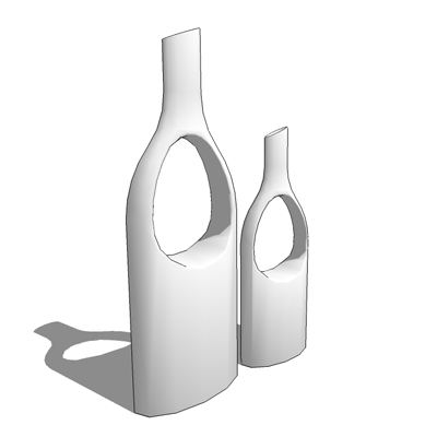 Tivoli vases for use as table decoration. 
