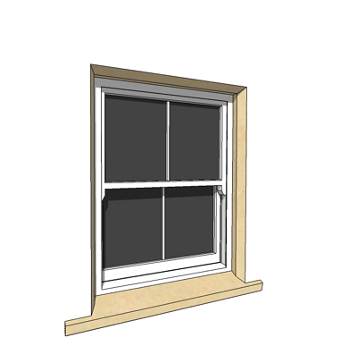 1085x1350mm sash window with vertical bar and ston.... 