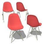 Eames Molded Plastic Chair. Config-1 offers the or...