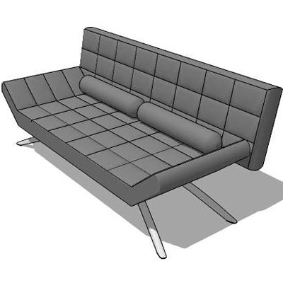 Leather sofa set. 