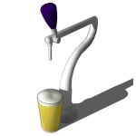 Beertap commonly found in restaurants, bars, pubs,...