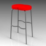 Bonan bar stool by Materia