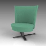 Centrum Grande large office easy chair by Materia