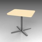 Centrum Pedistal office table by Materia