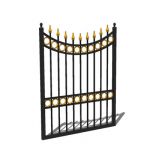 Wrought iron garden gate; 3'9" for 4' opening...