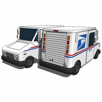 USPS Postal truck. 