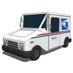 USPS Postal truck