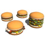 The ultimate collection of Hamburgers in full deta...