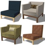 Misc. Club Chairs. Great for an office or a home.