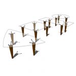 Oskar Tables
Designed by Isao Hosoe
Tables  with...