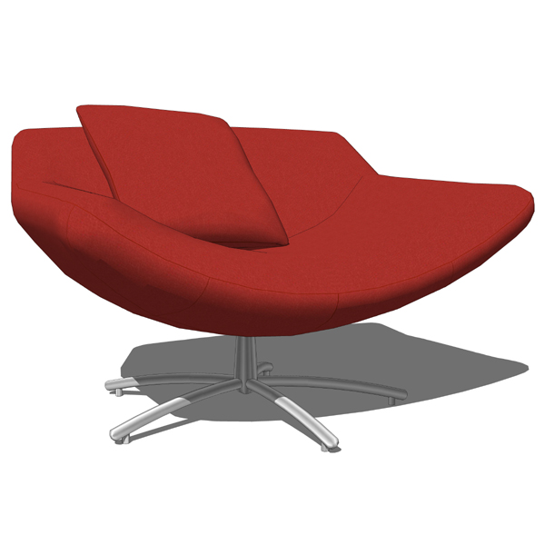 dø hård cement Gigi chair 3D Model - FormFonts 3D Models & Textures