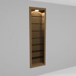 Revit Modeled, Wall Cabinet will cut into wall whe...