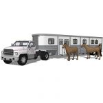 Horse Transporter, in two versions.
Note: The tru...
