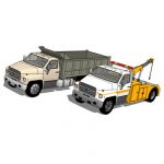 Ford F600 Set 2, with two variations.