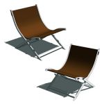 Antonio Citterio Timeless Chair. Frame in nickel-s...