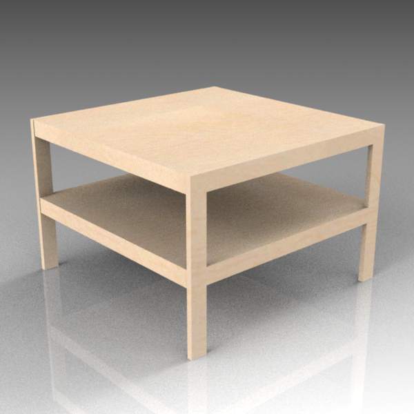 Mono coffee table by Materia. 