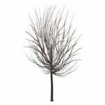 Very low-poly tree (50 faces). It casts no shadow,...