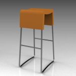Plint bar stool by Materia
