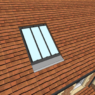 CR-13 conservation style rooflight
921x1080mm. 