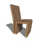 Side Chair, from 'Easy Edges' collection, designed...