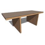 Dining Table, from 'Easy Edges' collection, design...