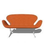 Swan Sofa from Fritz Hansen, 
designed by Arne Ja...