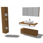 Plaza Bathroom Set. All Items are included in thei...
