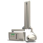 Dental intraoral X-ray unit for hanging on the wal...
