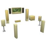 7.1 Home Surround sound system. Can also be set up...