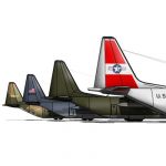 New Set of the classic C130 Hercules, in four conf...
