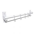 Stainless steel hanging rail for mugs, cups, and u...