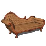 Classic style day bed.