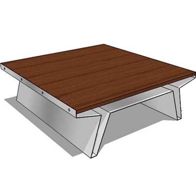 Made by- BluDot
coffee table-36"x36"x12.... 