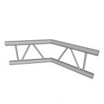 Aluminium ladder truss angular jointing section fr...